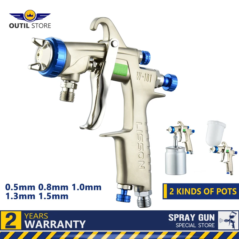 Пистолет-распылитель W101 ручной, 1,0/1,3/1,5/1,8 мм