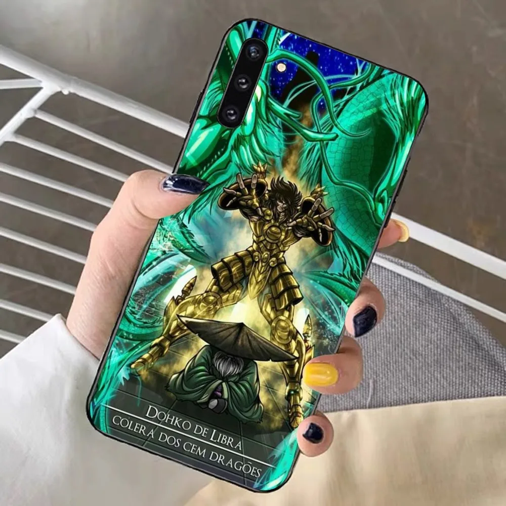 Saint Seiya Anime Phone Case For Samsung Note 8 9 10 20 Pro Plus Lite M 11 30 21 31 51 A 22 42 02 03