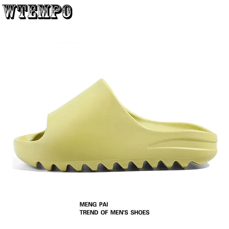 

Шлепанцы WTEMPO из ЭВА для мужчин и женщин, домашние сандалии с мягкой подошвой, модные тапочки, пляжная обувь, большие размеры