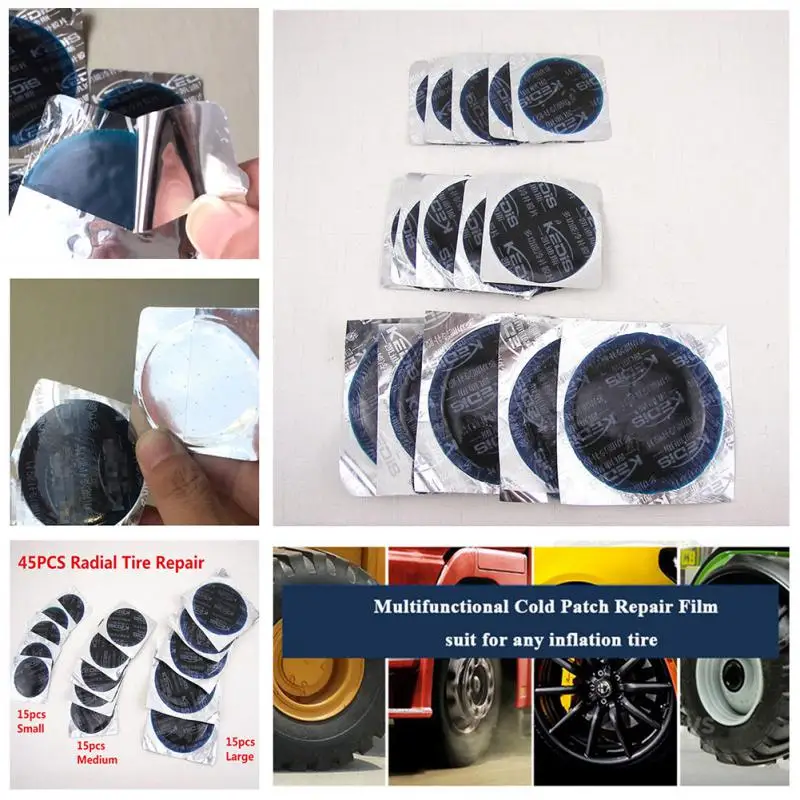 

Car Auto Round Rubber Bicycle Tire Patch Cycle Repair Tools Cycling Bike Tire Tyre Inner Tube Puncture Repair Tool