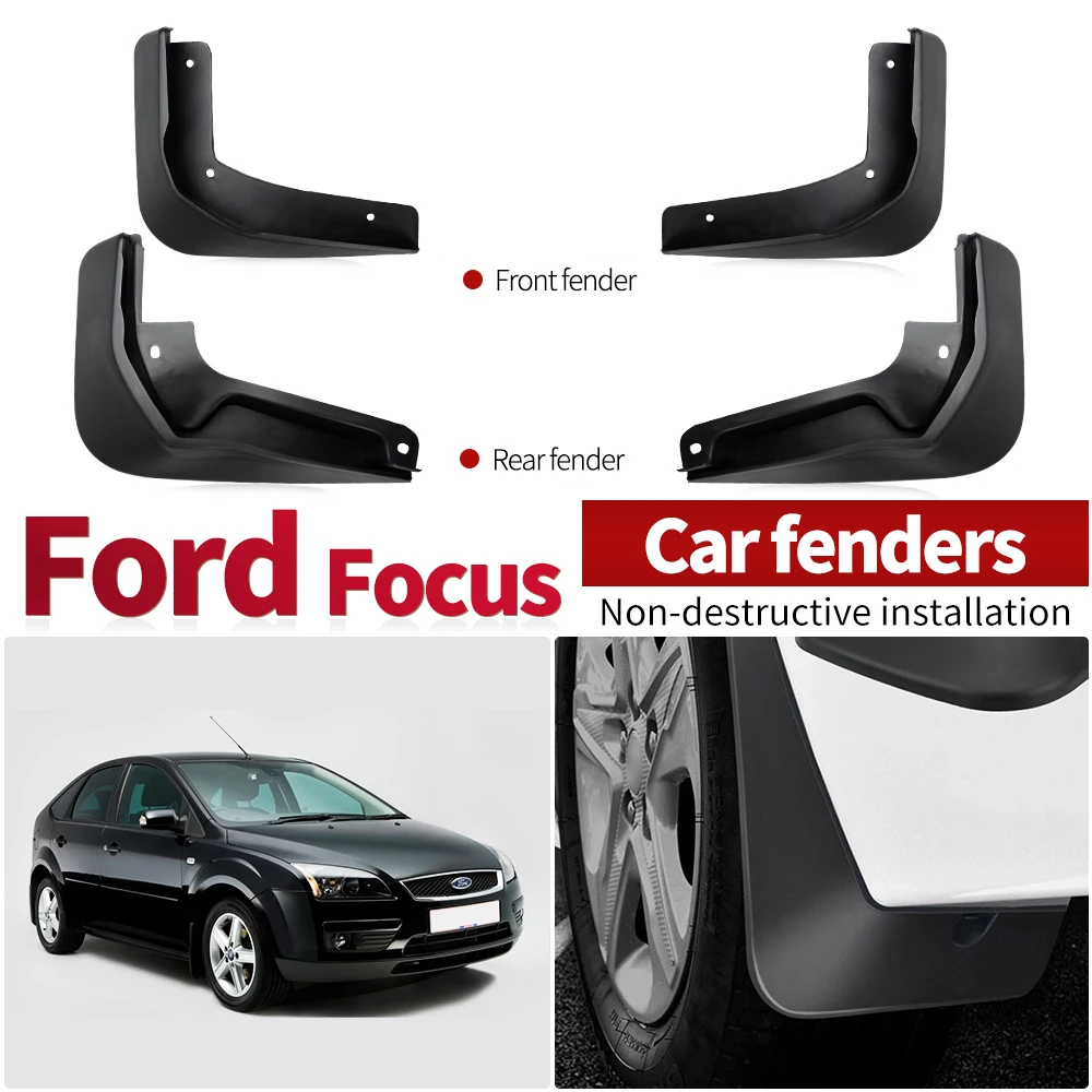 

4 шт., Автомобильные Брызговики Ford Focus 3 MK3 2012-2018