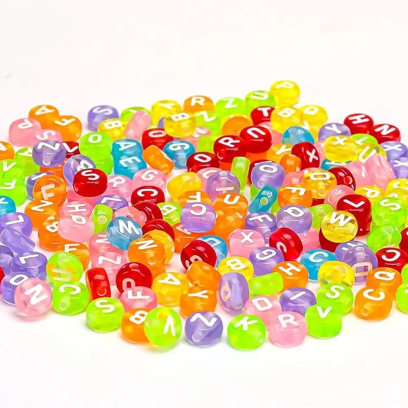 100 шт./упаковка бусины для браслета 4 х7 мм