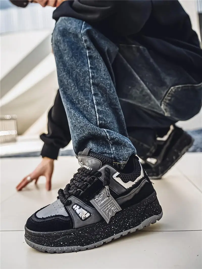 Новинка 2024 модные мужские кроссовки в Корейском стиле для молодых студентов