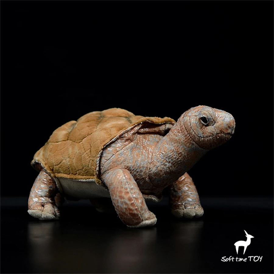 

Galapagos Tortoise High Fidelity Anime Cute Plushie Turtles Plush Toys Lifelike Animals Simulation Stuffed Doll Kawai Toy Gifts