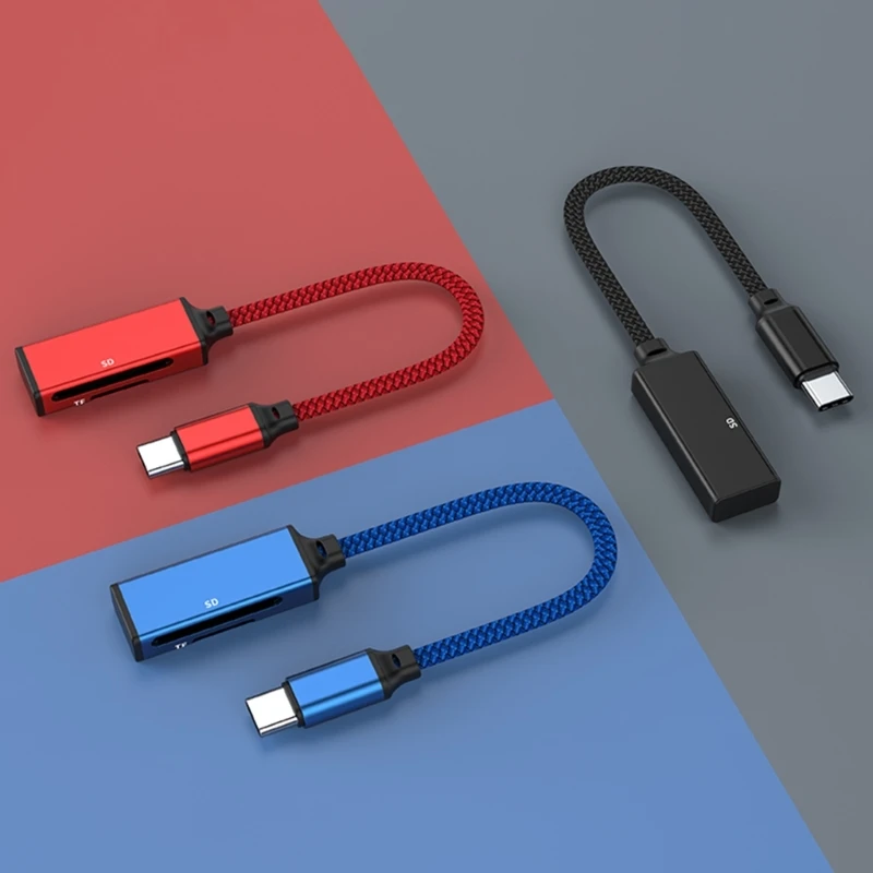 Y1UB Устройство чтения карт памяти 2 в 1 USB Type C внешних Micro TFSD