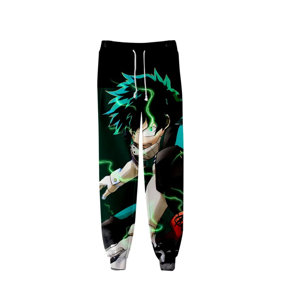 

Harajuku Anime My Hero Academia 3D printed Sweat Pants Men/Women Elastic Waist Joggers Pants Trousers Comfortable Sweatpants