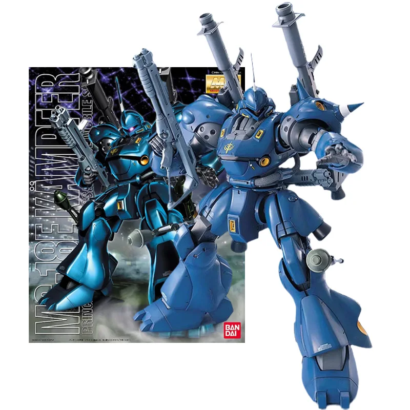 

Bandai Genuine Figure Gundam Model Kit Anime Figures MG 1/100 MS-18E Kampfer Collection Gunpla Action Figure for Children's Toys