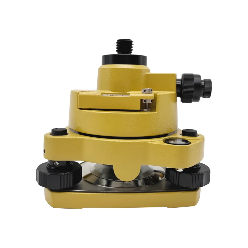 Replace Rotating Tribrach And Adapter for Prisms GPS Surveying With Optical Plummet 5/8&quotx11 Mount Yellow |