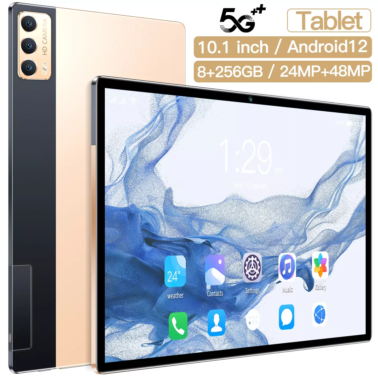 

Android12 Tablet X11Pro 8800mAh GPS Qualcomm 870 10 Core Google Play WIFI Pad 8 256GB Dual SIM 48MP Hot Sale Laptop 10.1 Inch PC