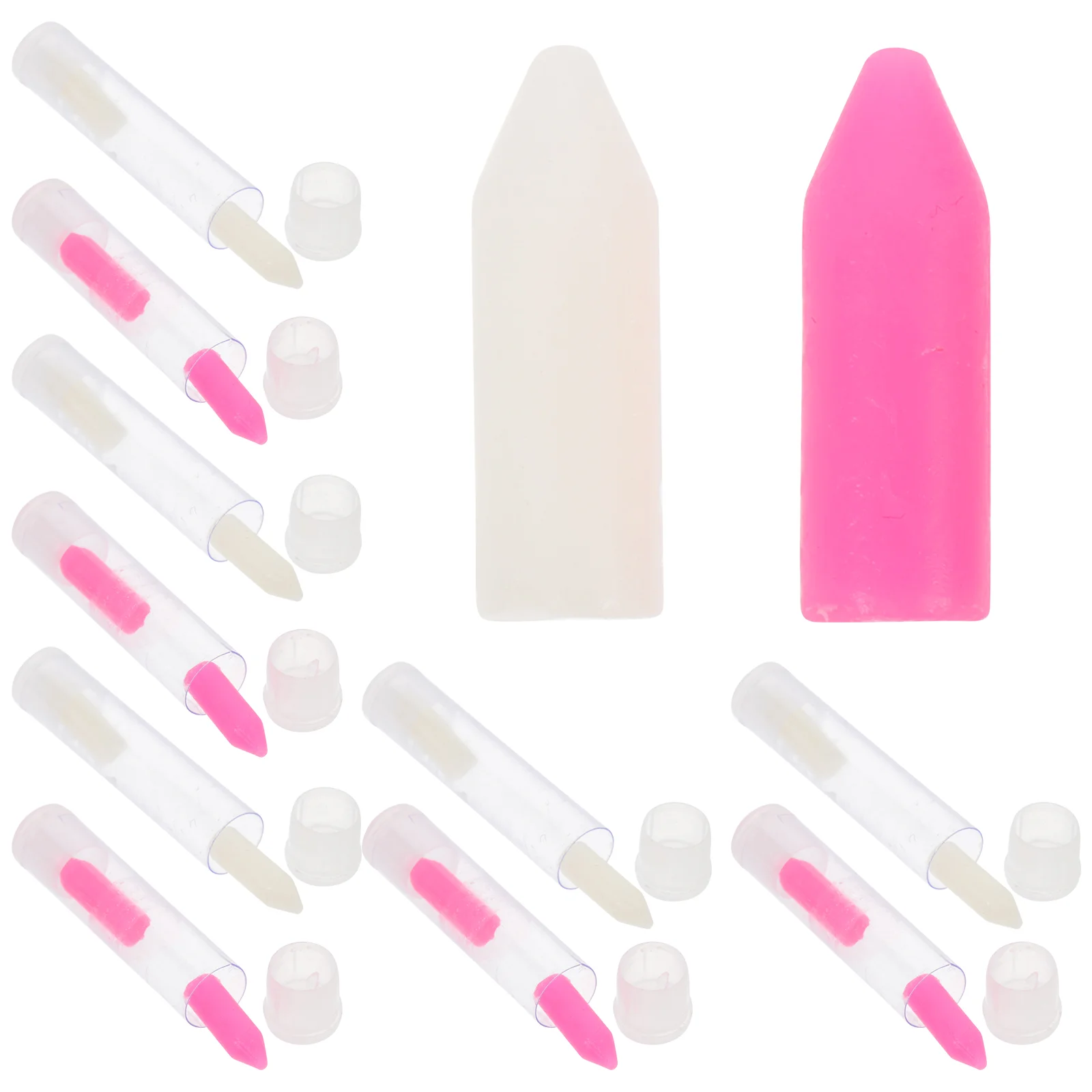

Wax Tips Rhinestone Pen Nail Manicure Heads Dotting Tool Picker Replacementhead Pickup Applicator Pickerspencil Supplies