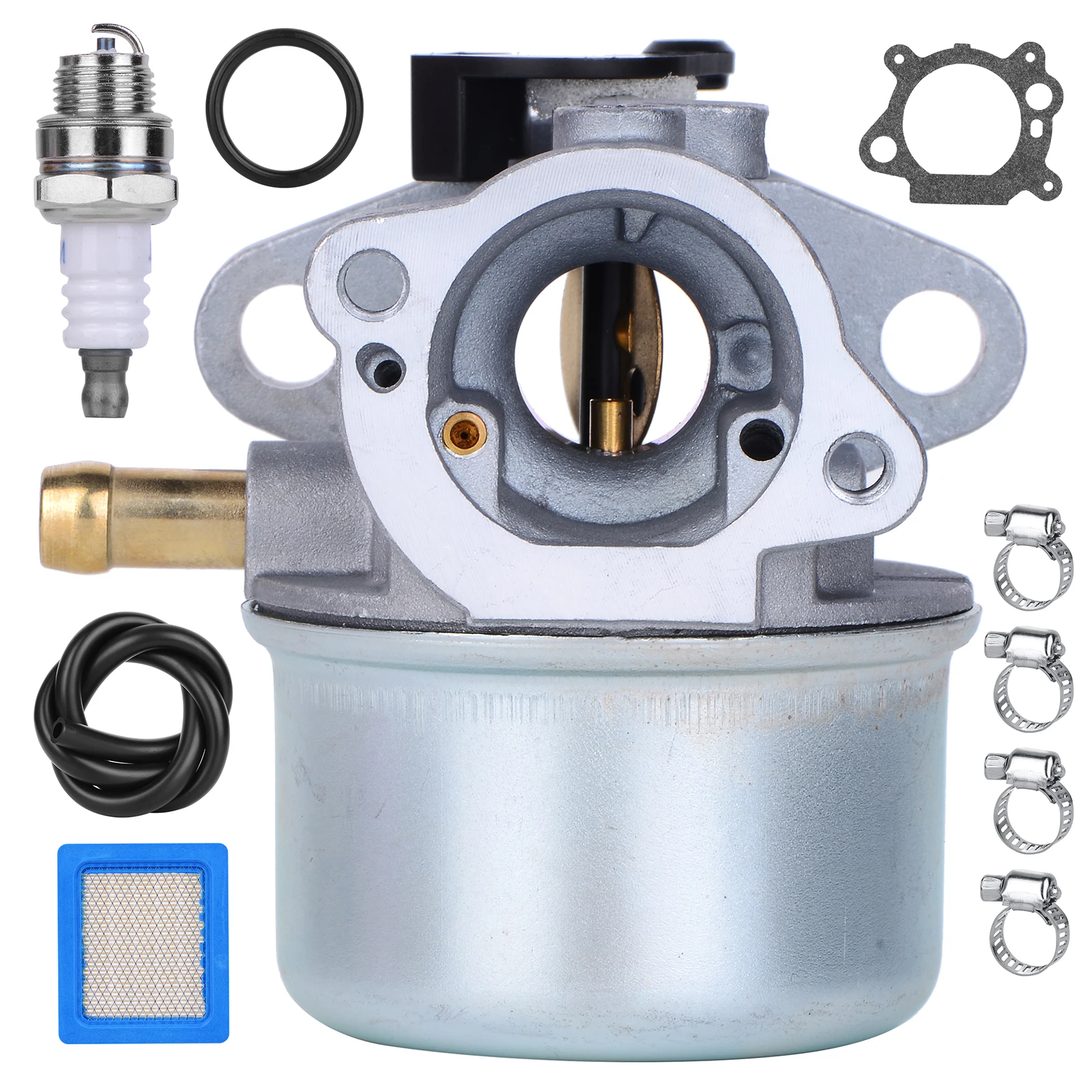 

Jtron 498170 Carburetor 491588S Air Filter Fit 799868 Carburetor 698444 799872 694202 693909 493537S Air Filter Tune Up Kit