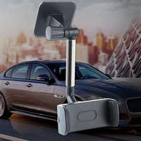 car phone holder rearview mirror cellphone holder 360%c2%b0 gps smartphone stand auto rear headrest bracket mobile phone accessories