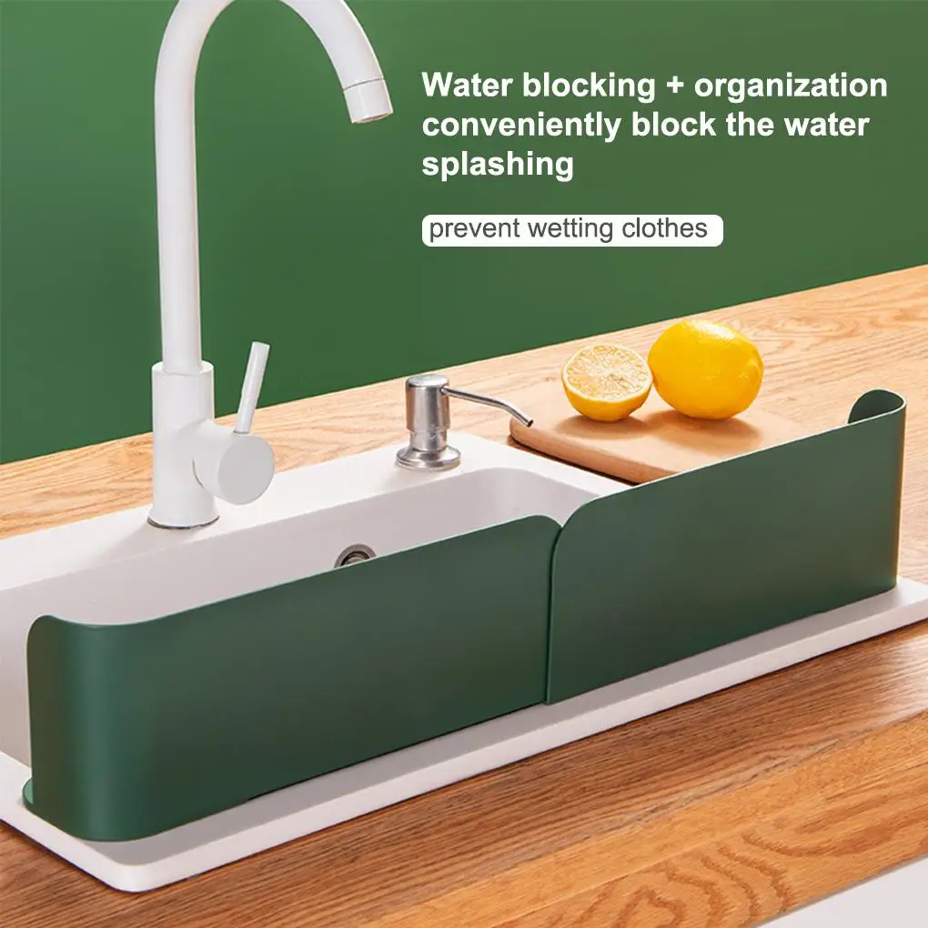 

Holder Shelf Baffle Sinks Splatter Guards Adjustable Telescopic HIPS Water Draining Kitchen Home Washing Dish Vegetable