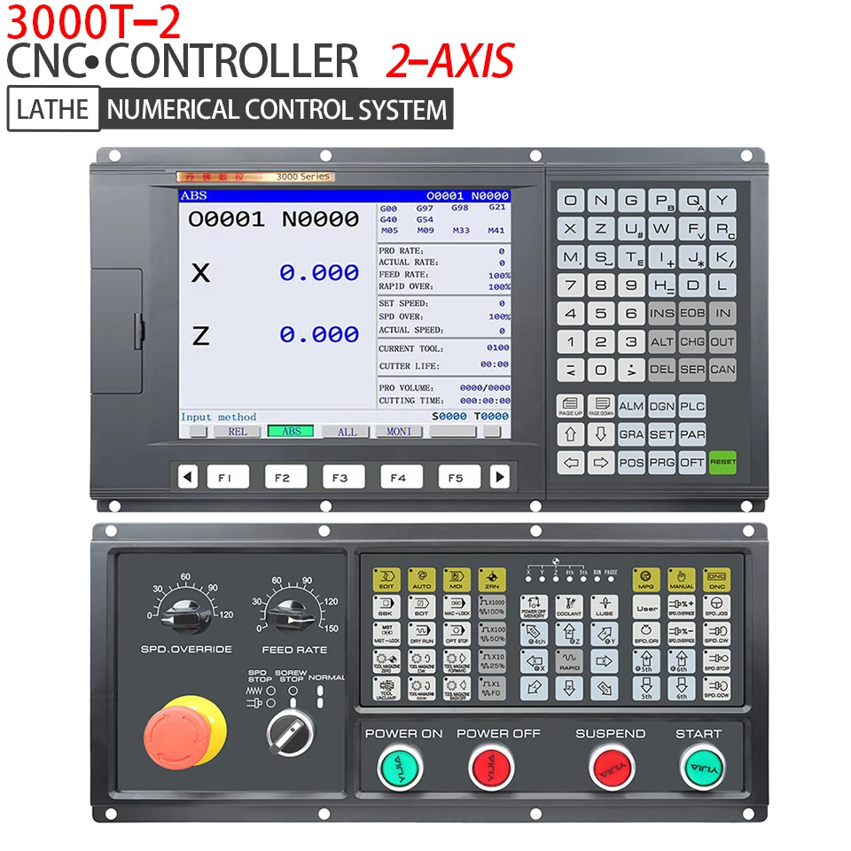 

Factory Hot Salling Similar To GSK Control Panel CNC Controllers With PLC,ATC Features 2 Axis Cnc Lathe Controller Kit