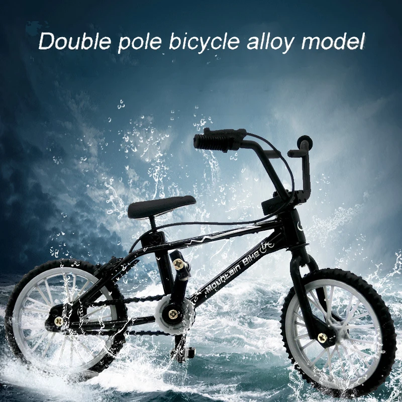 

Retro Mini Finger BMX Bicycle Assembly Bike Model Toys Metal Finger Bikes Toys BMX Bicycle Novelty Gag Toys For Kids Gifts