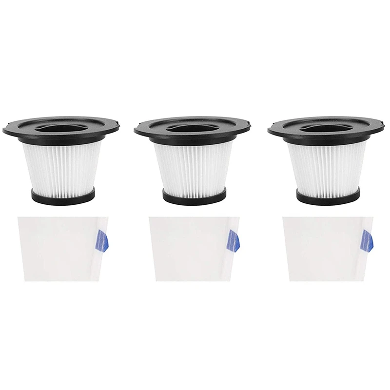 

3 Pack Replacement HEPA Filter Compatible For MOOSOO K17 Cordless Vacuum