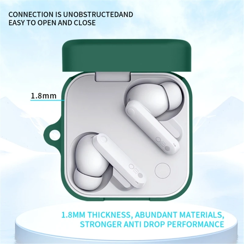 Силиконовый чехол для беспроводных наушников CMF Buds без царапин Прямая поставка