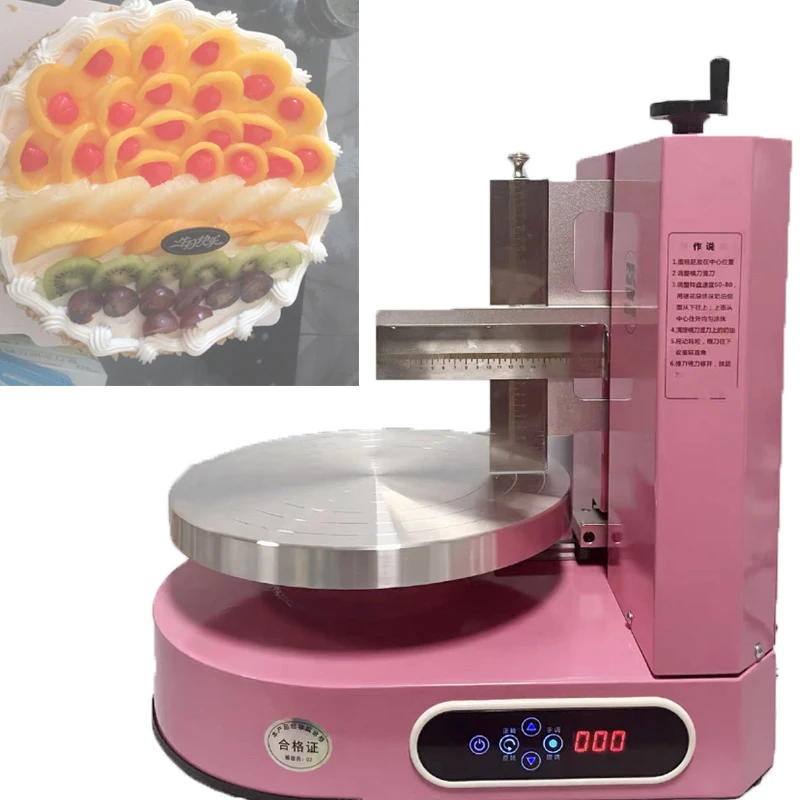 

Cake Butter Cream Spreading Machine Ice Cream Smooth Coating Spreading Machine For Birthday Cake Cream Jam Spreader