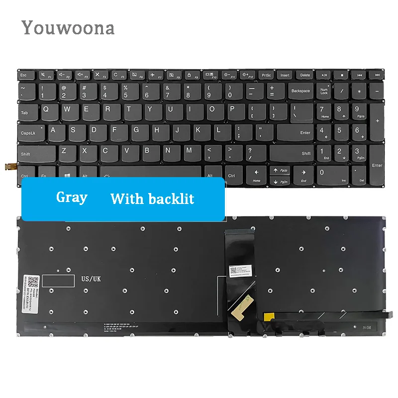 

Новая клавиатура для ноутбука LENOVO C740-15 V340-15IML IWL E5-IML ThinkBook 15-IML 15-IIL S540-15IML XIAOXIN AIR15 2019