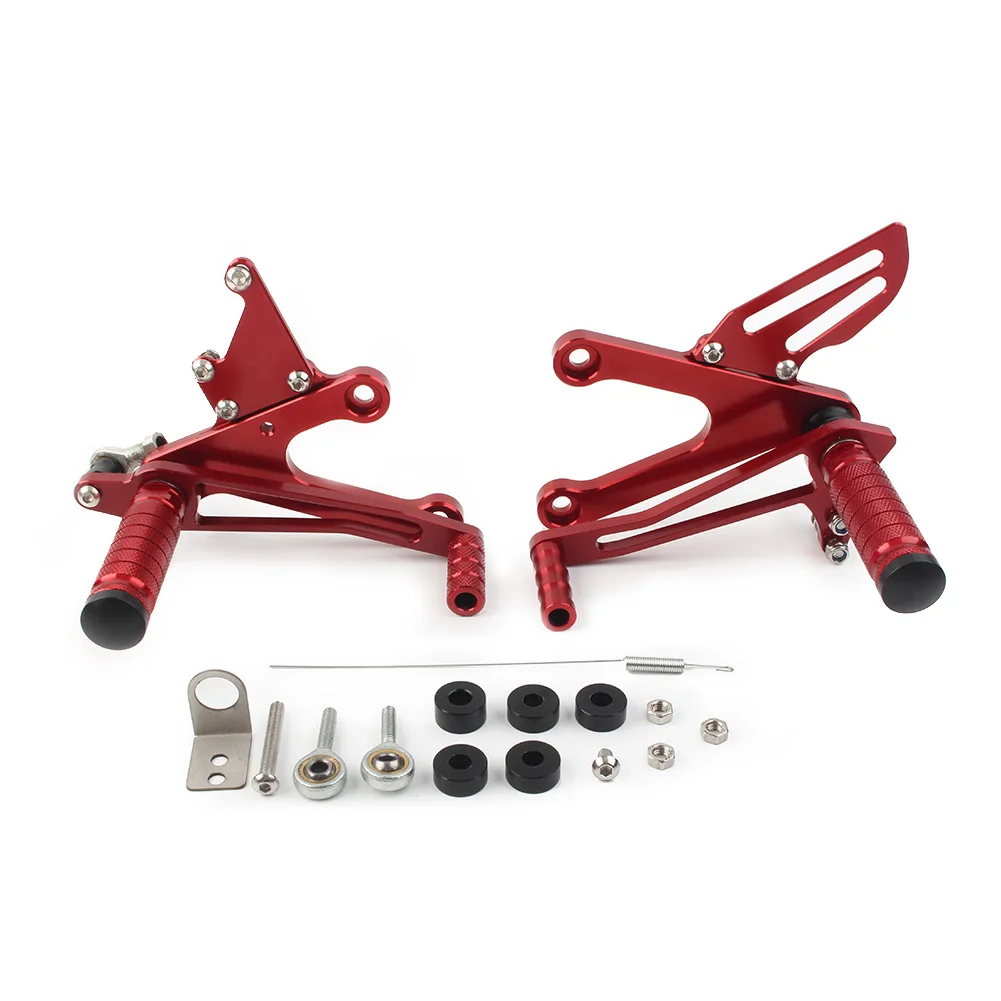 

Задние комплекты для Honda NSR250, подножки, педаль, подножка, красные аксессуары для мотоциклов