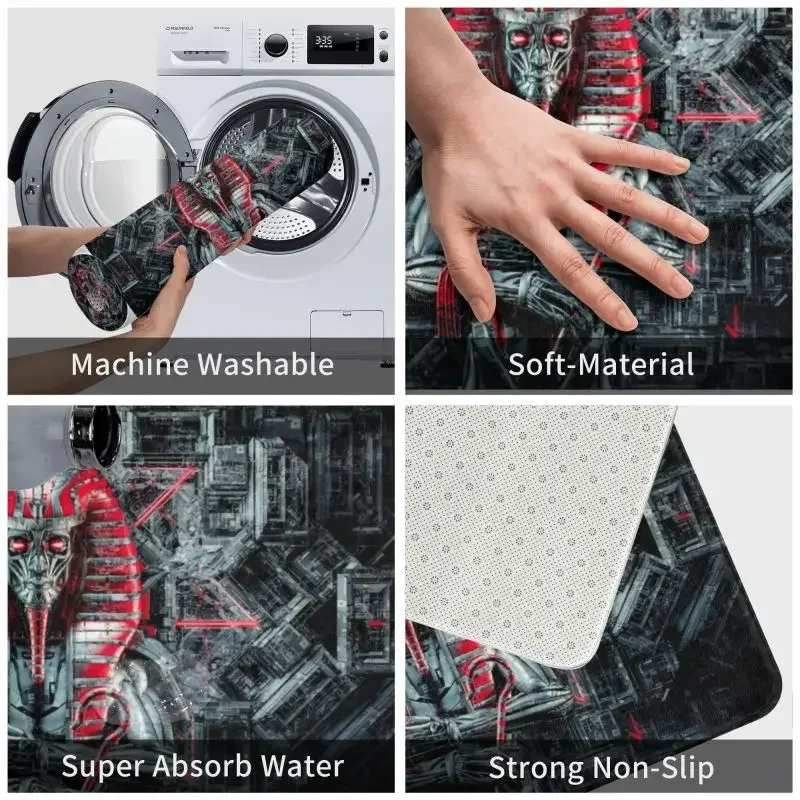 Персидский плетеный ковер Future King с животным узором противоскользящий