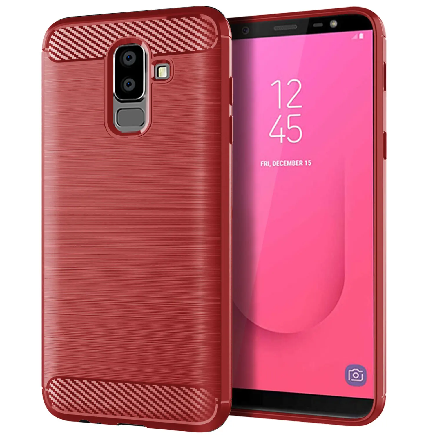 Матовый чехол для Samsung J8 On8 2018 On Max противоударный телефона с защитой от падения