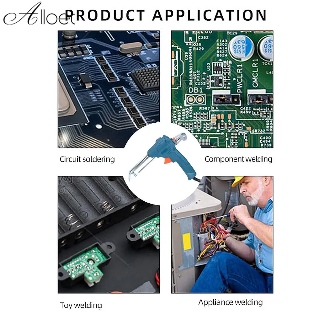 

Электрический паяльник с автоматической подачей олова, 60 Вт, 110 В/220 В
