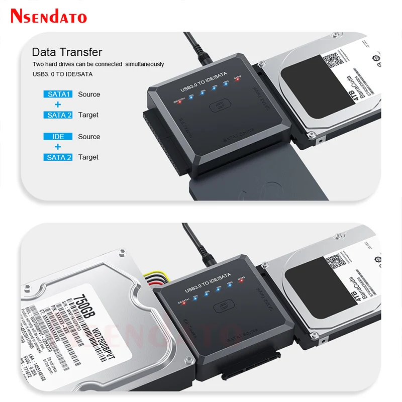 Адаптер Sata — USB 3.0 IDE SATA USB3.0 USB2.0 Кабель для жесткого диска 2 5 3 HDD SSD конвертера