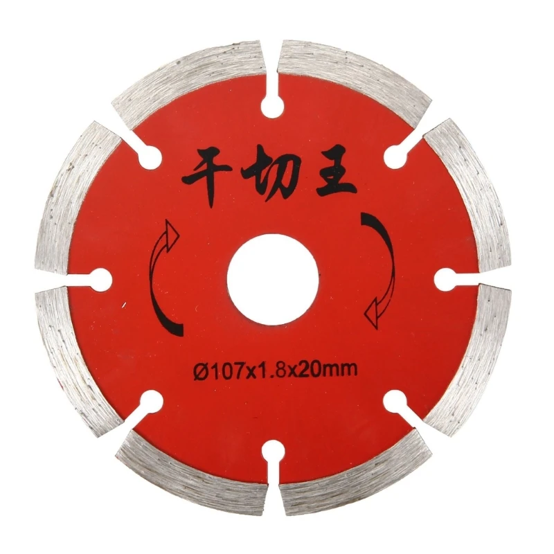 

Diamond Saw Blade Segmented Diamond Cutting Wheel for Angle Grinder,107mm