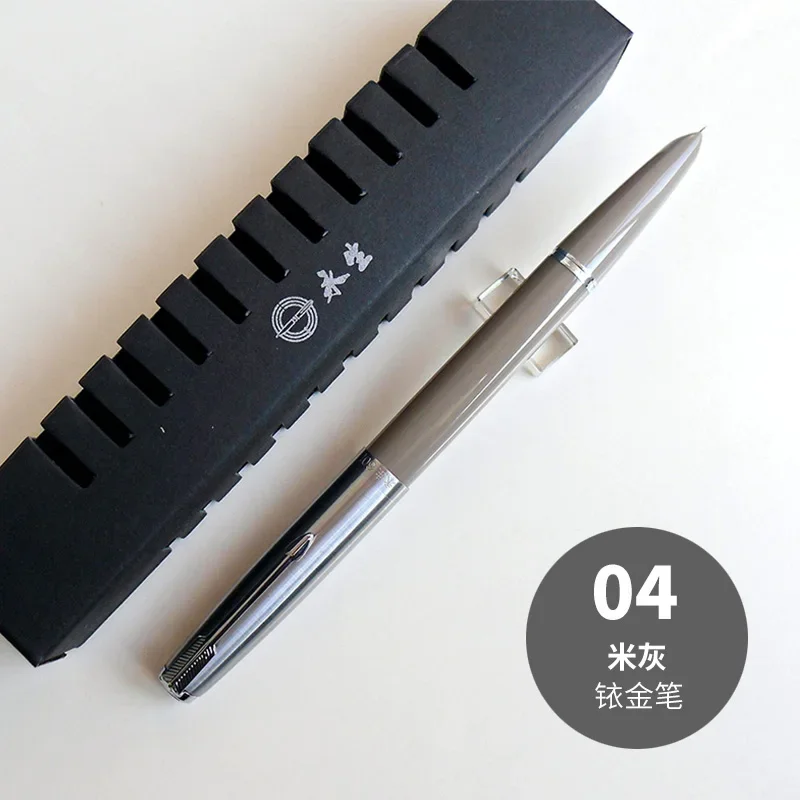 

Ручка-фонтан Wingsung 601 с прессовым механизмом, стержень из иридия, наконечник EF/F, стальной колпачок, вакуумная, на чернилах, для школы и офиса