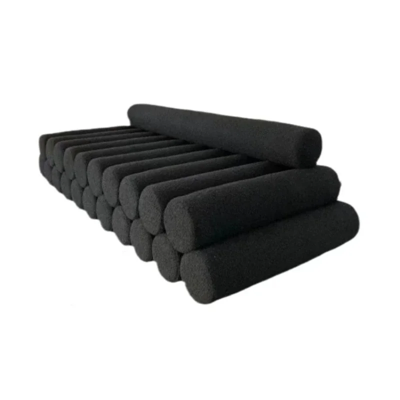 

Stick Sofa Designer Beauty Salon Leisure Area High-Profile Figure Long Wooden Stick Combination Straight Row Sofa