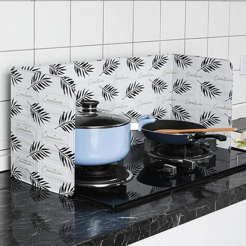 Kitchen Cooking Frying Oil Splashing Protection Gas Stove Oil Removal Rust Kitchen Guard Against Stove Oil Splash Plate Hot Sale