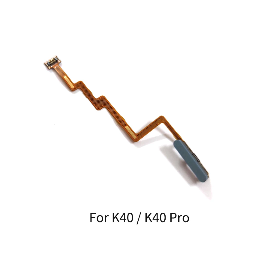 Кнопка питания для Xiaomi Redmi K40 / Pro датчик отпечатков пальцев гибкий кабель запасные