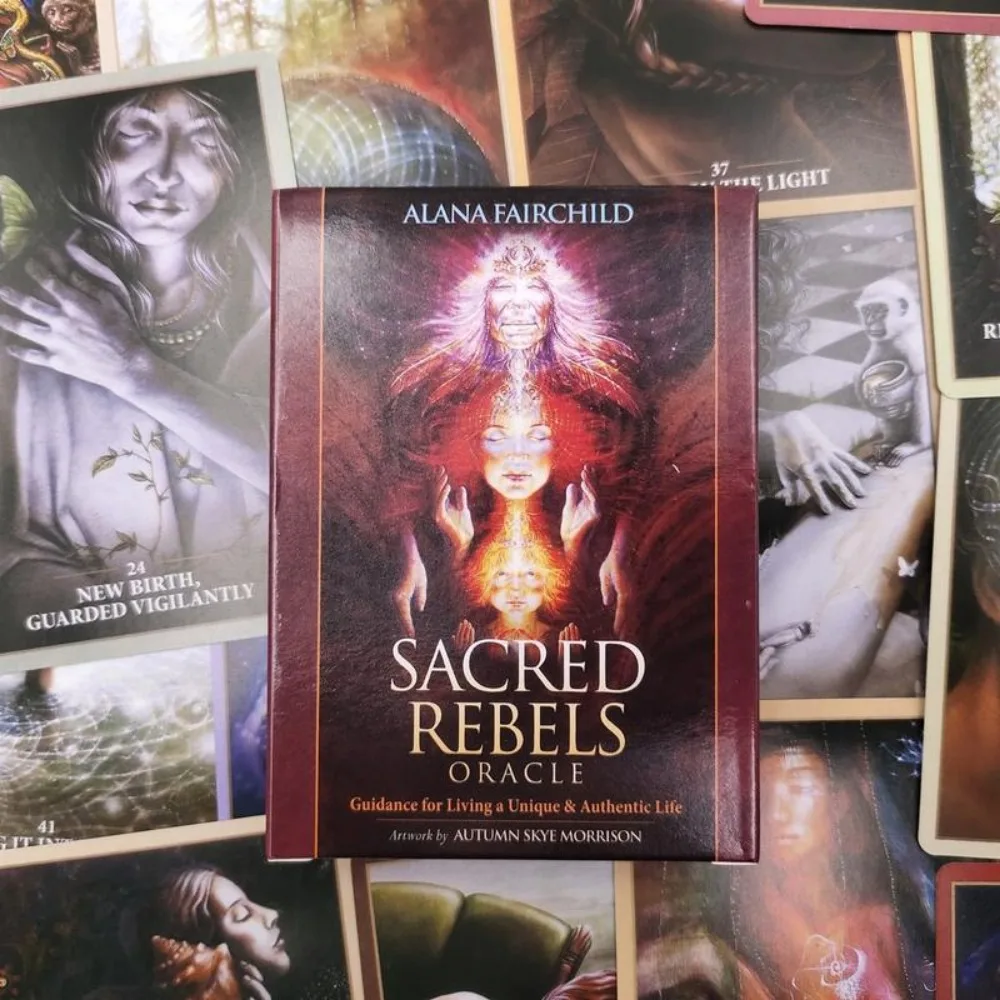 Sacred Rebels Oracle 45 шт. английская колода карт для гадания игры цифровой путеводитель