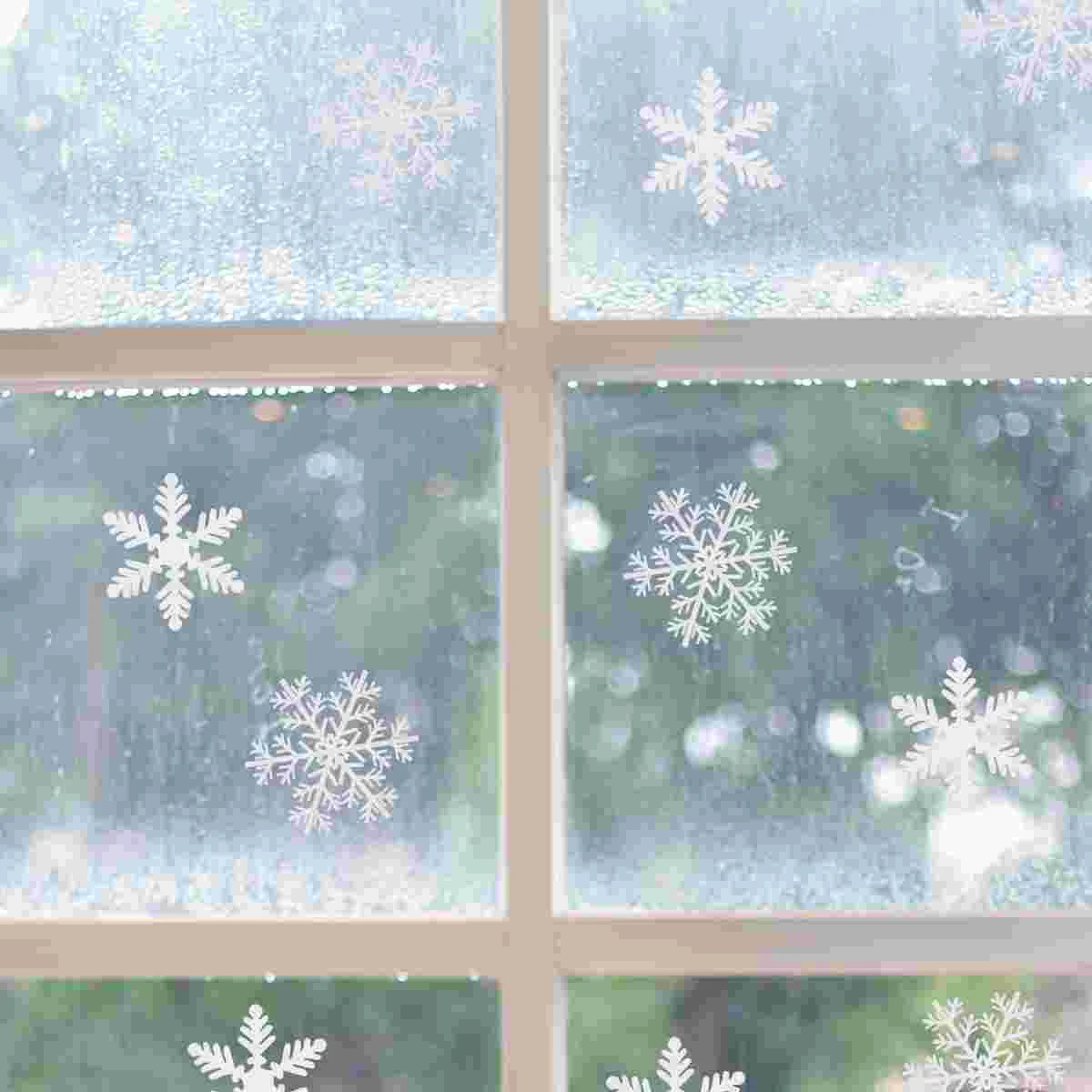 

Christmas Decal Sticker Window Door Cartoon Wall Decor Diywindows Decoration Showcase Winter Party Cling