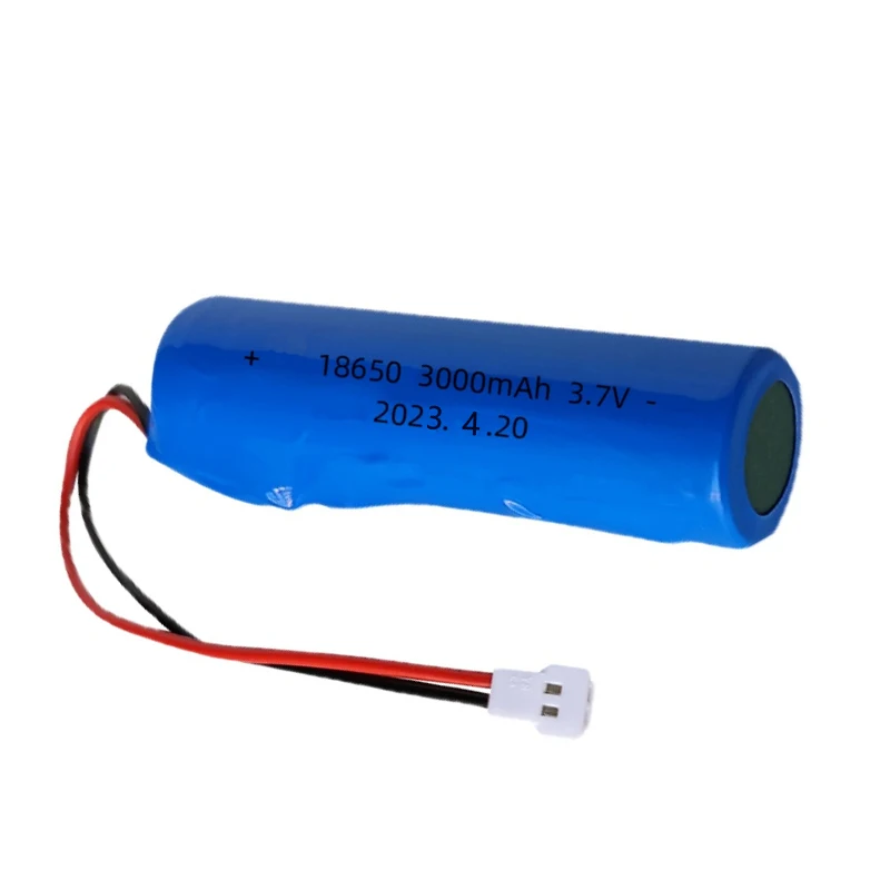 

3.7v18650 Electric Induction Home Charging Lithium Battery With Cable Customized 3000mah For Smart Trash Can