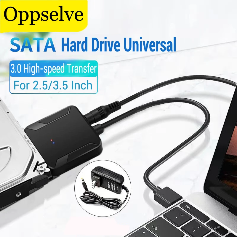 

New USB 3.0 To Sata Adapter Converter Cable Data Transfer Up To 5 Gbps Support 2.5/3.5 Inch SSD/HDD Hard Drive PC Accessories