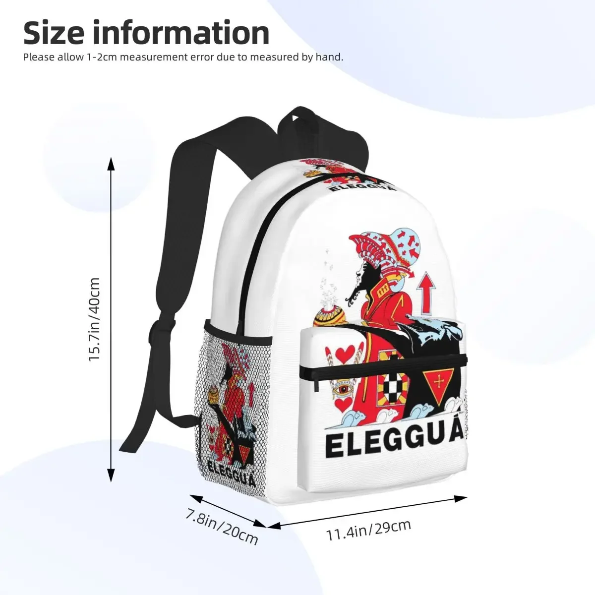 Фото Рюкзак Eleggua для студентов, школьная сумка, походный рюкзак для путешествий, модная сумка для книг для мальчиков и девочек, сумки на плечо №2