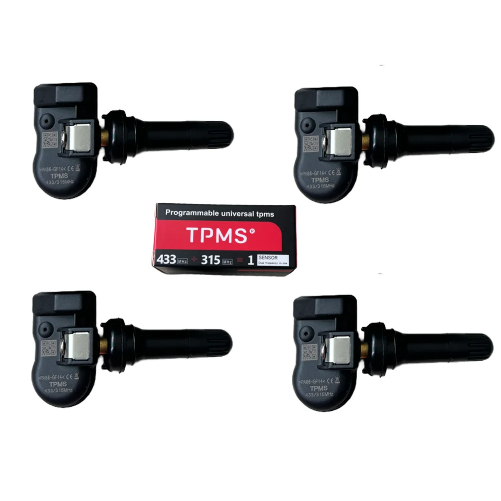 

Программируемый датчик давления в шинах TPMS MX для Autel TS408 TS508 ITS600, 433 МГц, 315 МГц, 2 в 1, система монитора датчика MX