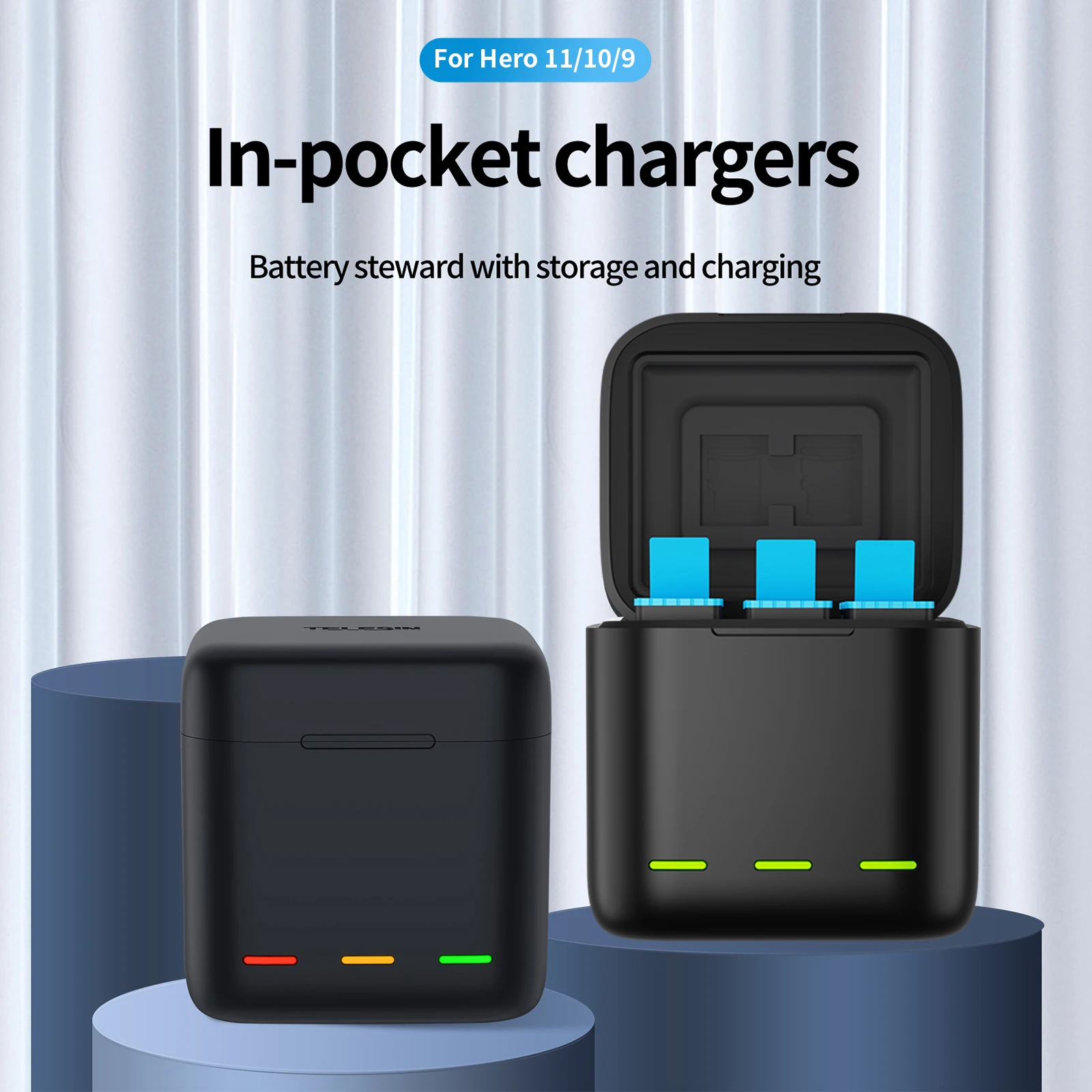 Рисунок 2 - Аккумуляторная батарея TELESIN