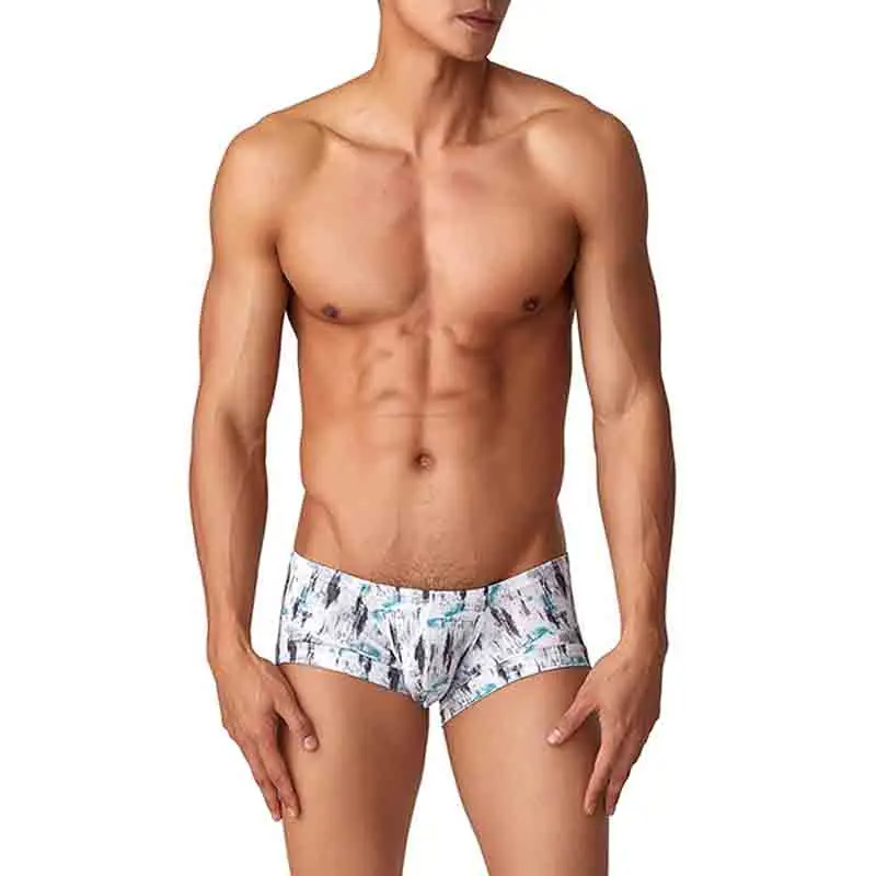 

M-XXL Sexy Underwear Men Soft Boxer Homme Brand Underpants Men's Panties Breathbale Shorts U Convex Pouch Boxer for Men