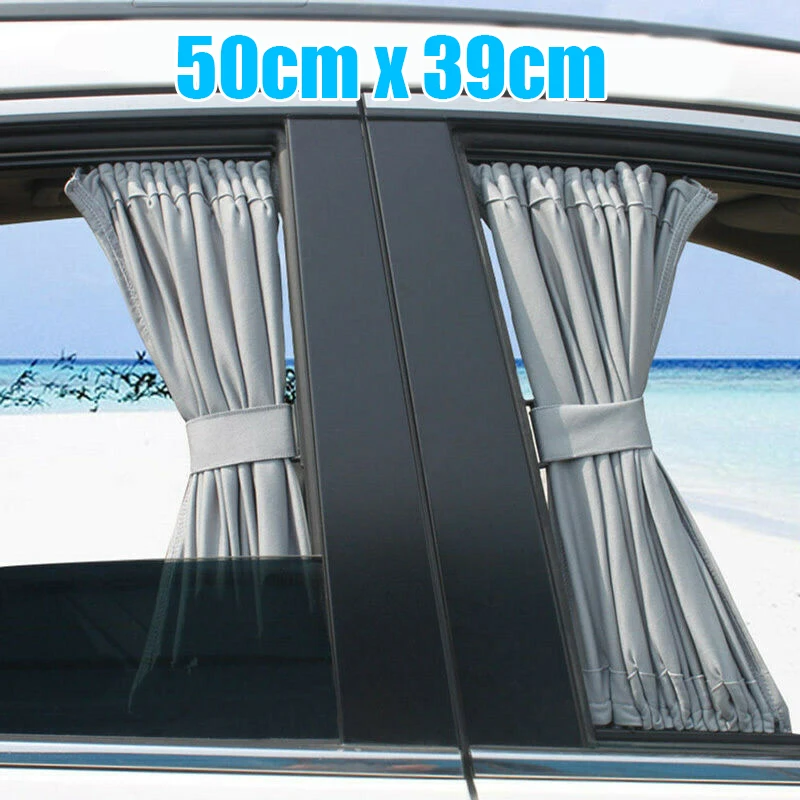 

Visor Car Curtain 50x39cm Front & Rear Accessories Universal Car Van VIP Style