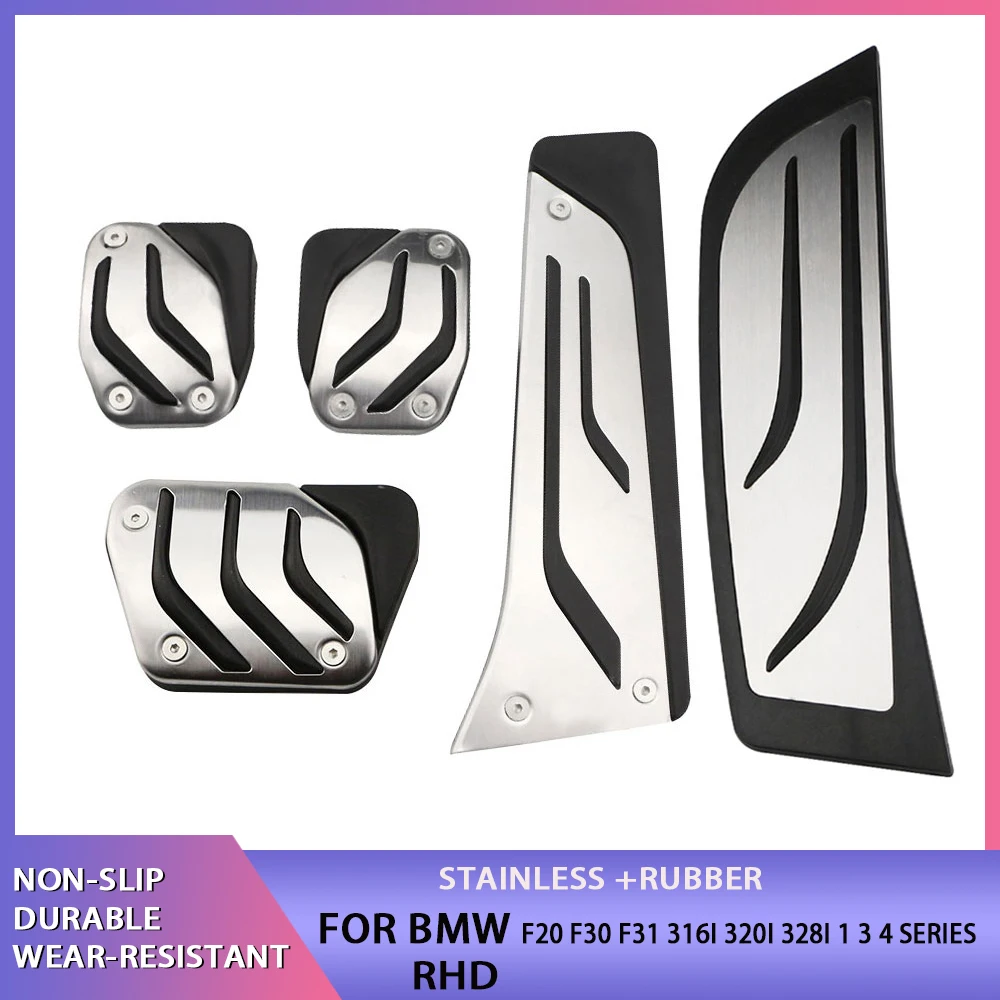 

Спортивная подставка для педали тормоза газа RHD, подставка для BMW F20 F21 F30 F31 316i 318d 320i 328i 335i 1 Series 3 Series 4Series