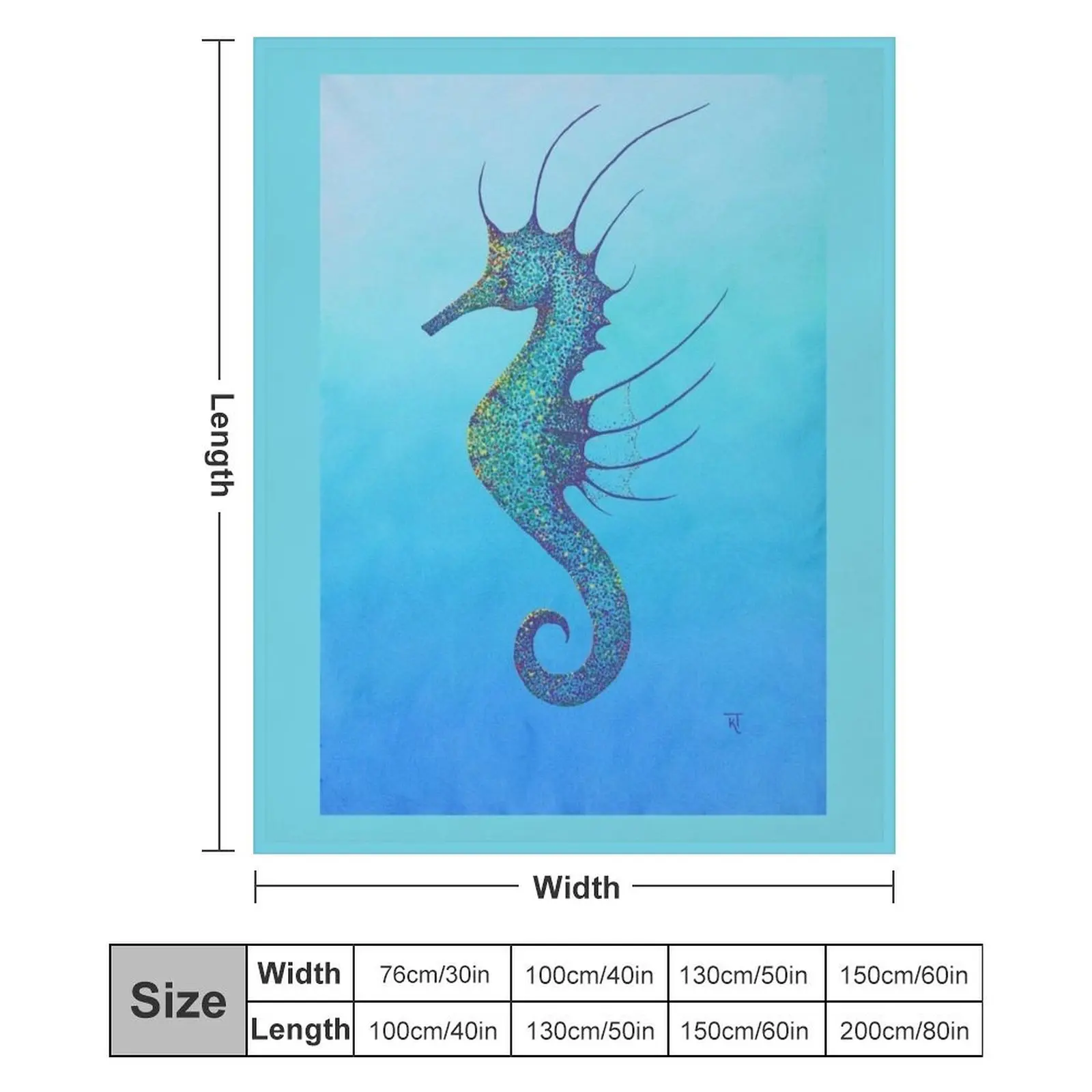 Одеяло цвета морского конька очень большой плед на диван одеяла