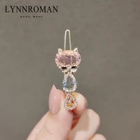 2022 hot women flower hair claw small hair clips metal crystal hairpins girl headdress ornament styling tools hair accessories