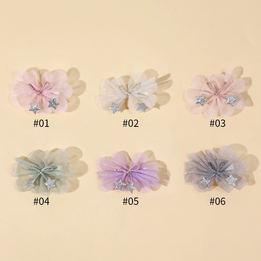 Заколки для волос в стиле принцессы девочек аксессуары с полностью подкладкой из