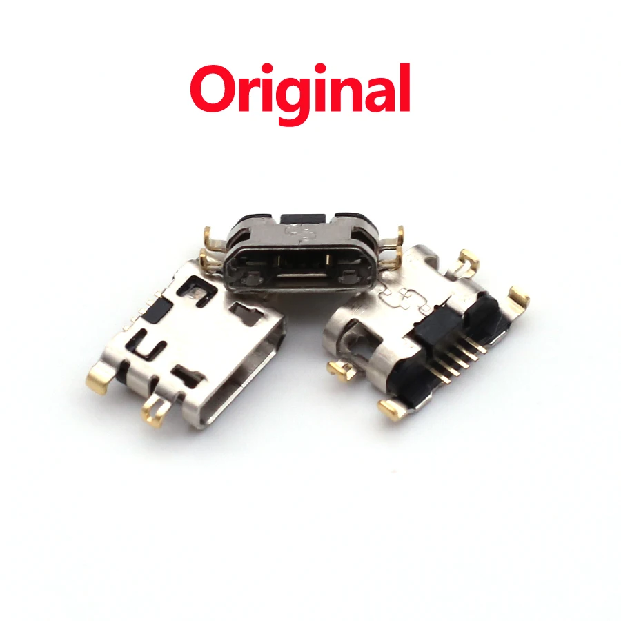 100 шт. micro usb зарядный разъем для док-станции Разъем для Lenovo A360 A360T A5860 A320 A320T A3580 A5500 A5600 A5890