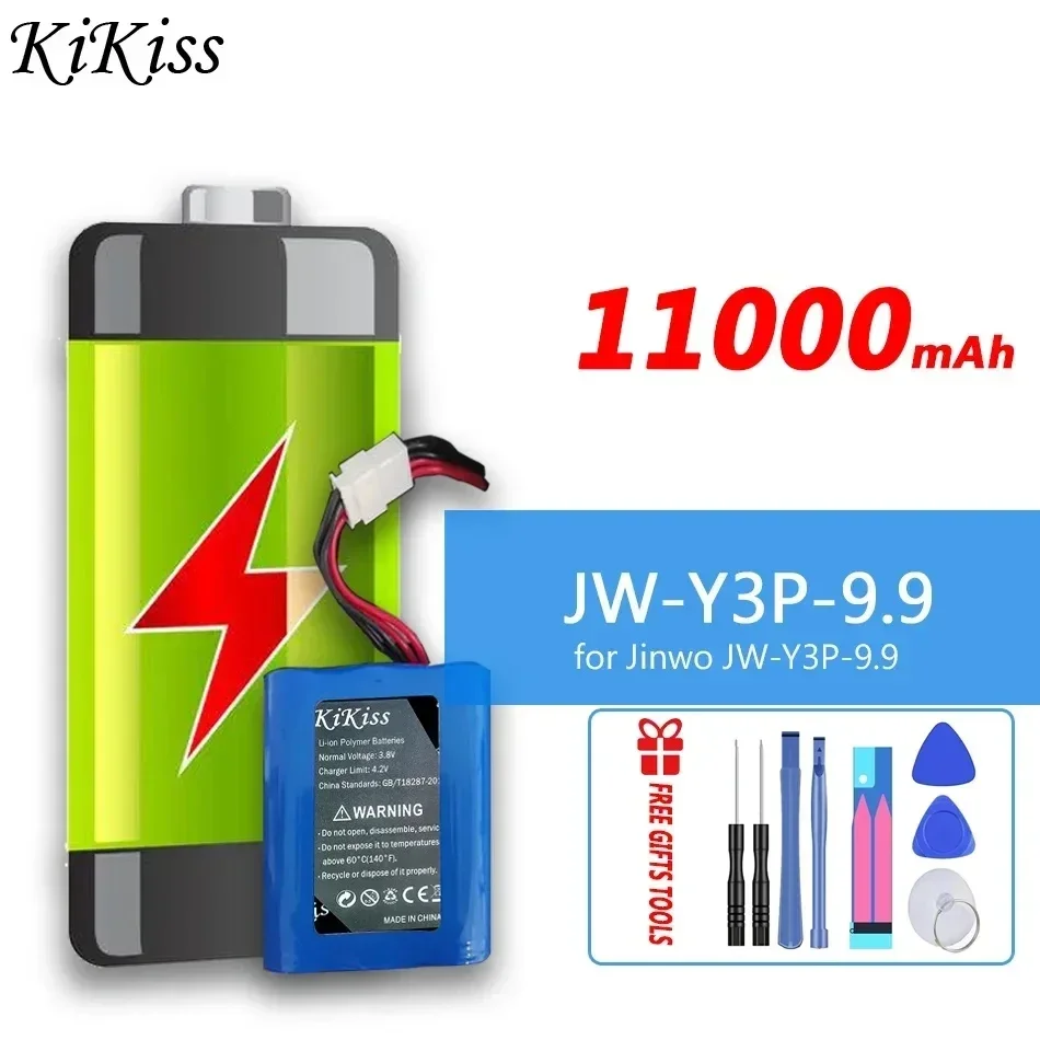 Аккумулятор KiKiss емкостью 11000 мАч для медицинского оборудования Jinwo JW-Y3P-9 9