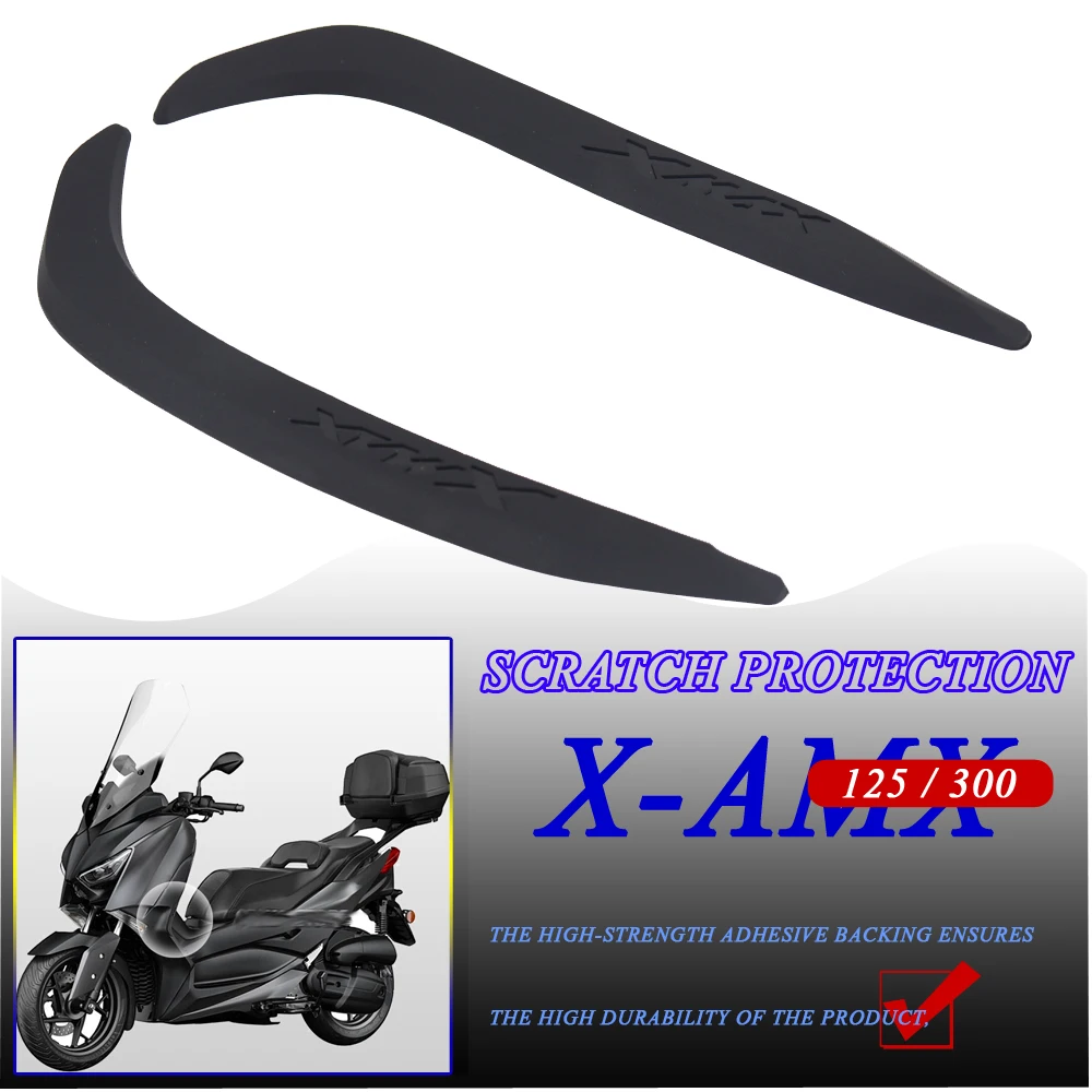 

Для YAMAHA XMAX-125 2021 Новый мотоциклетный фитинг пара боковых крышек скребок Защита от царапин