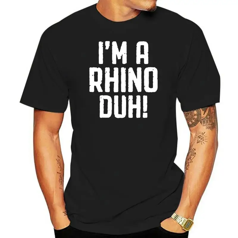 

Мужская футболка I'm A Rhino Duh костюм на Хэллоуин (1) женская футболка